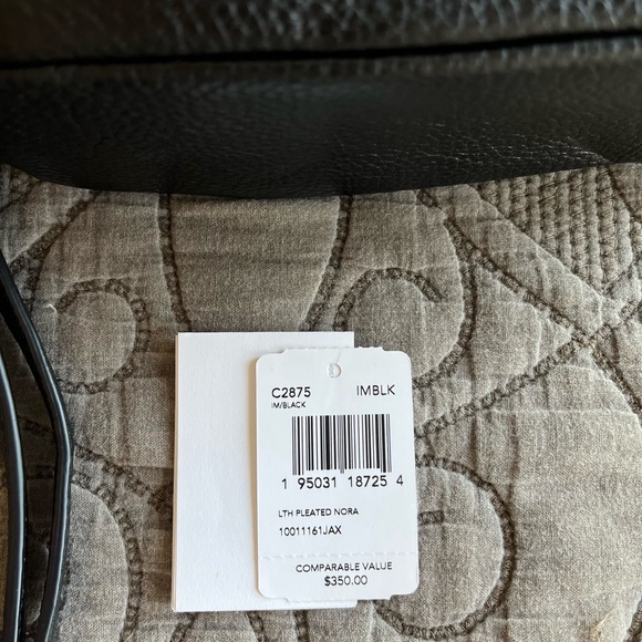 Coach Nora Kisslock Crossbody Bag in Black - Picture 6 of 7